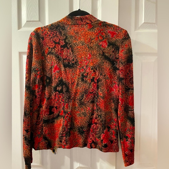 EUC Joseph Ribkoff Zip up Jacket Size 12 - Picture 5 of 10